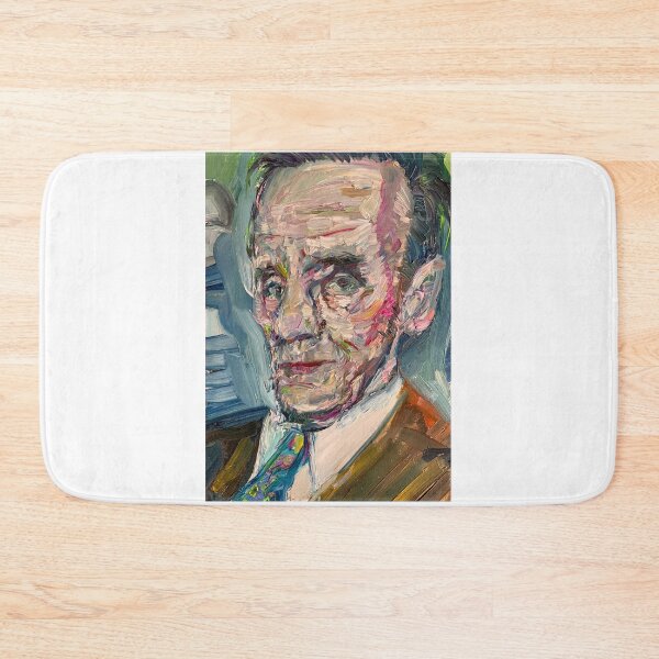 Item preview, WILLIAM BURROUGHS oil portrait designed and sold by lautir.