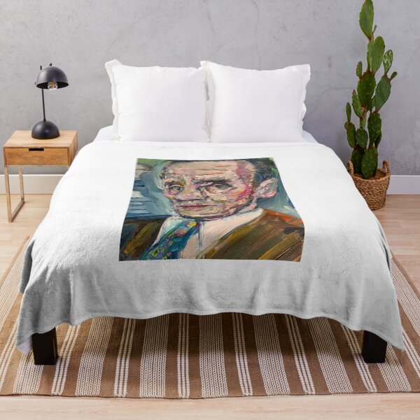 Item preview, WILLIAM BURROUGHS oil portrait designed and sold by lautir.