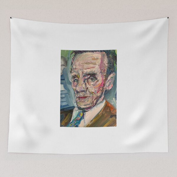 Item preview, WILLIAM BURROUGHS oil portrait designed and sold by lautir.