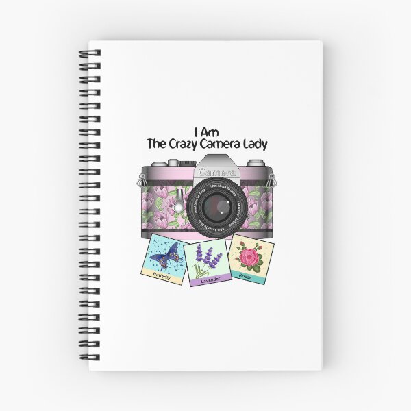 Item preview, I Am The Crazy Camera Lady - Camera Instant Images designed and sold by Ayesha Saleem.