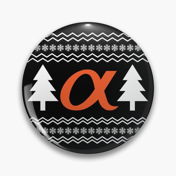 Item preview, Sony Alpha logo winter with Christmas X’mas themes. designed and sold by athurbubble.