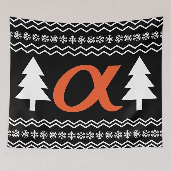 Item preview, Sony Alpha logo winter with Christmas X’mas themes. designed and sold by athurbubble.
