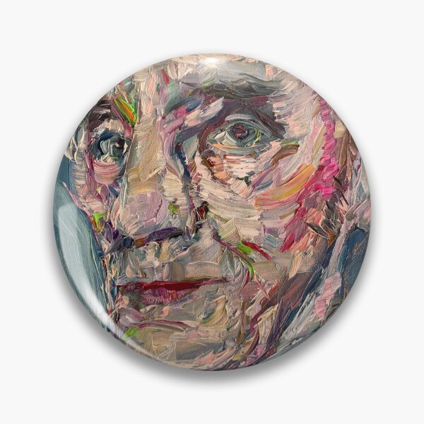 Item preview, WILLIAM BURROUGHS oil portrait designed and sold by lautir.