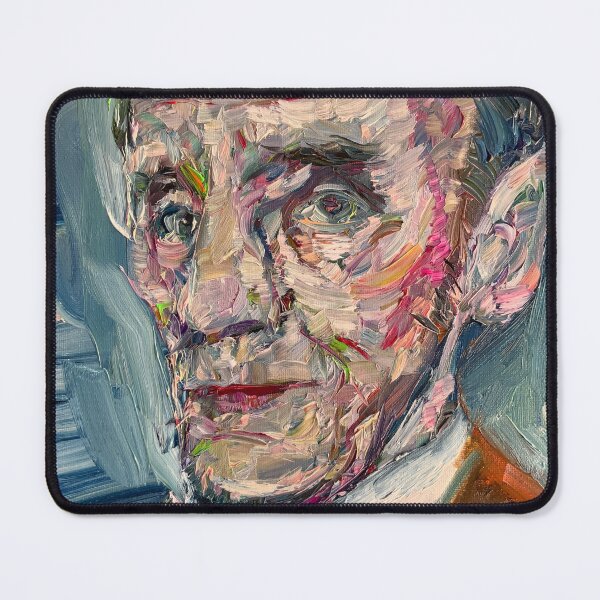 Item preview, WILLIAM BURROUGHS oil portrait designed and sold by lautir.