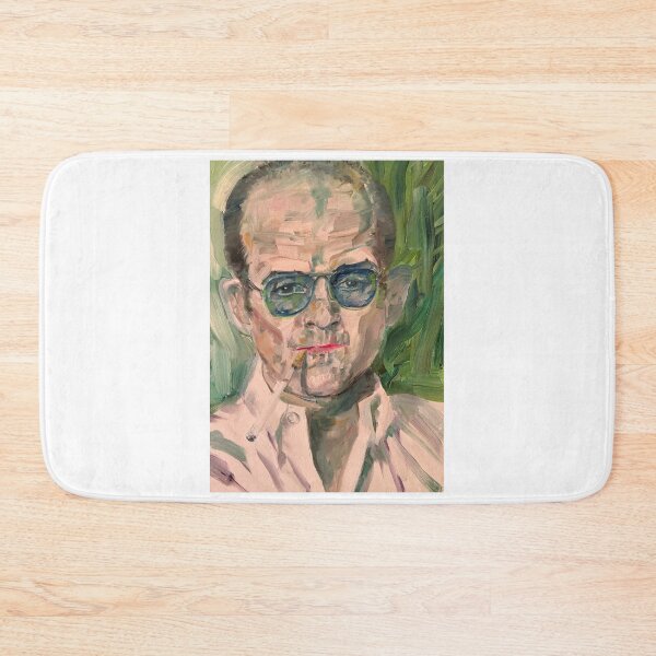 Item preview, HUNTER S. THOMPSON oil portrait designed and sold by lautir.