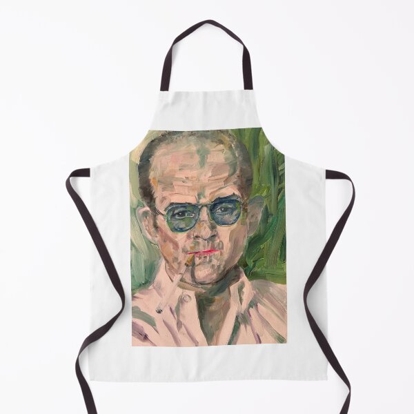 Item preview, HUNTER S. THOMPSON oil portrait designed and sold by lautir.