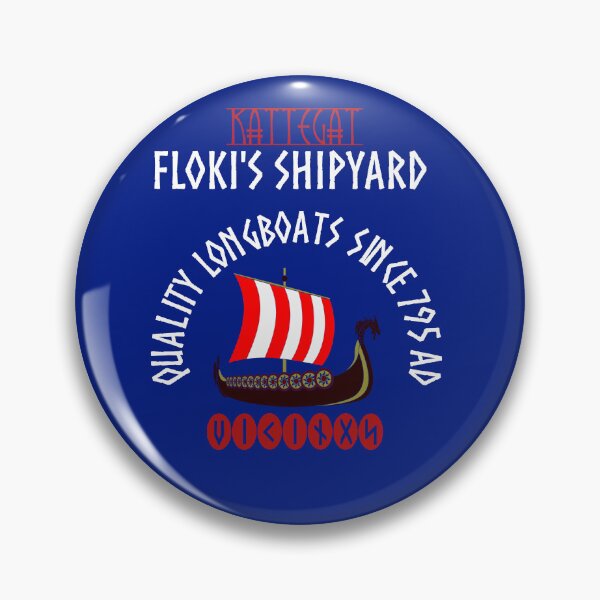 Item preview, Viking Kattegat Floki's Shipyard Funny Norse Quote T-Shirt & accessories for Viking warriors Lover designed and sold by Arty Fun Shop.