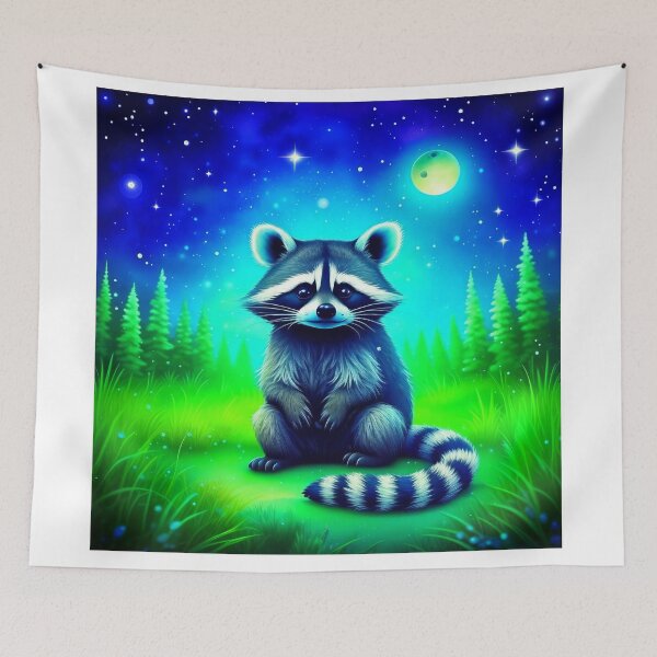 Item preview, Astral Acrobatics Raccoon's Cosmic Circus Fantasia designed and sold by Daniel Dudgeon.