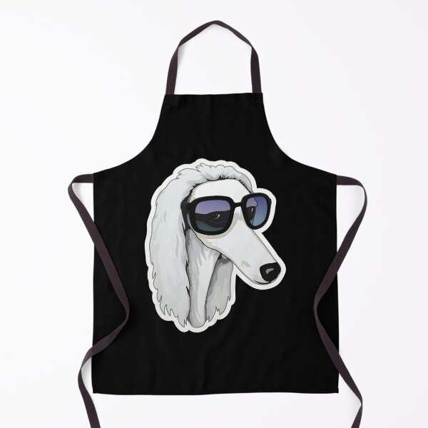 Item preview, Silly Glasses Borzoi designed and sold by CUTEDOGGIEZ.