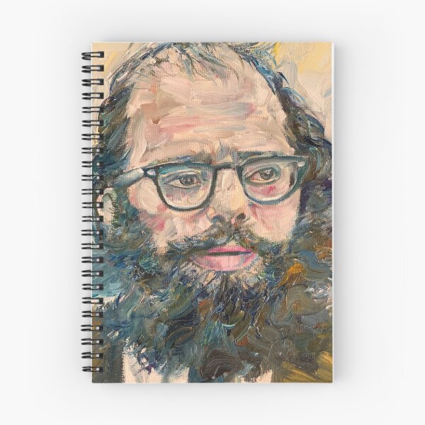 Item preview, ALLEN GINSBERG oil portrait designed and sold by lautir.