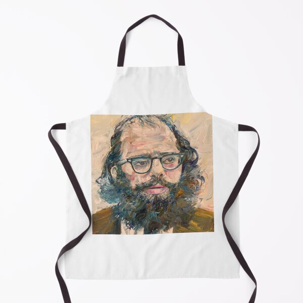 Item preview, ALLEN GINSBERG oil portrait designed and sold by lautir.
