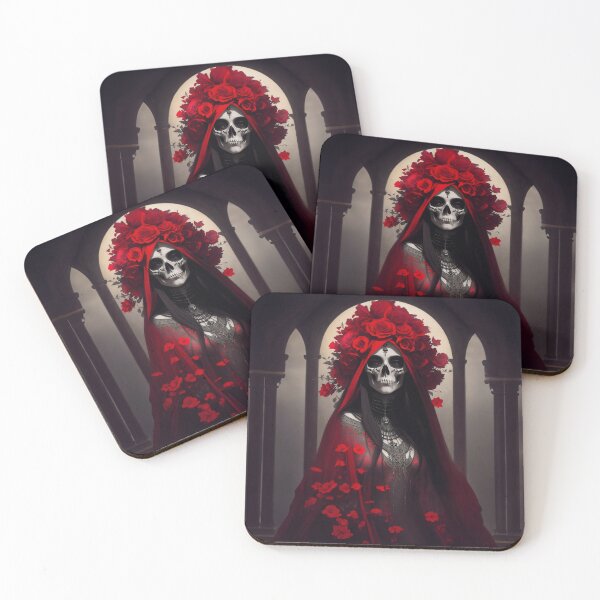 Artikelvorschau, Elegante, wunderschöne La Calavera Catrina, Dame des Jenseits, der elegante Schädel entworfen und verkauft von Fantasymachine.