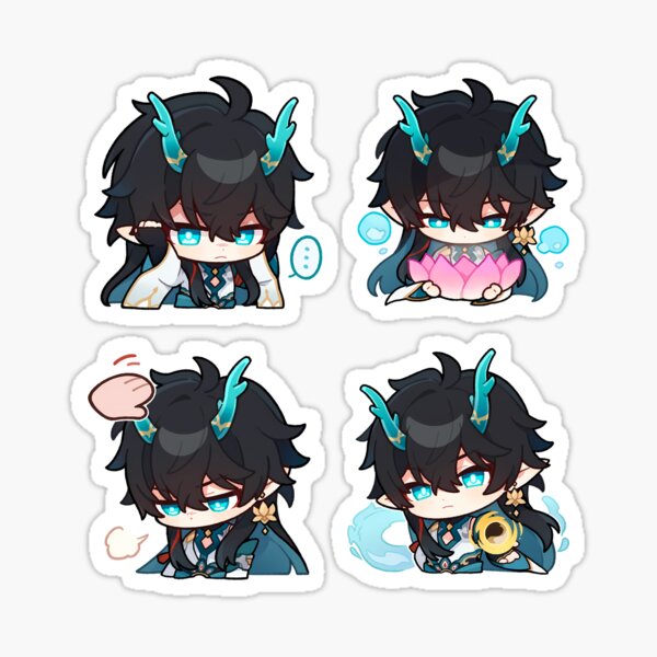 Item preview, Imbibitor Lunae Sticker Set, Honkai: Star Rail designed and sold by Demray.