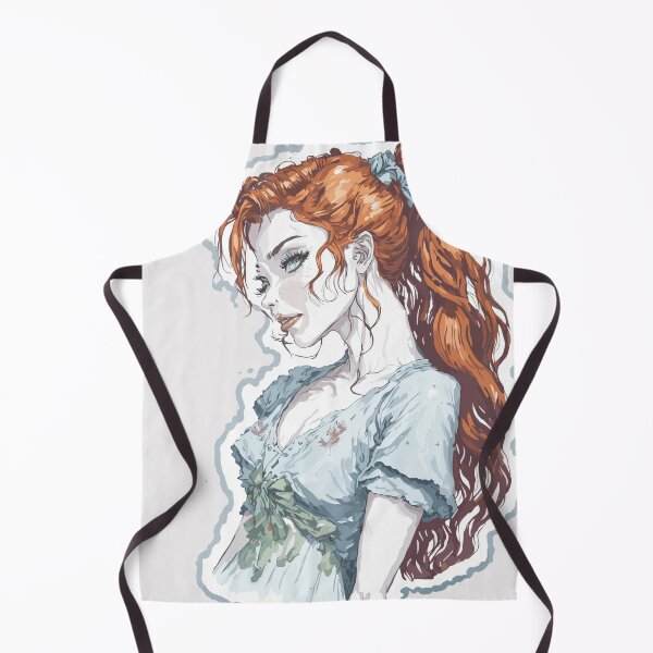 Item preview, redhead pin up girl designed and sold by Dilwish5.