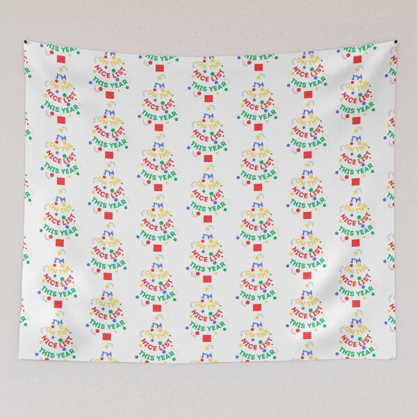 Item preview, I'm on the "Nice List" designed and sold by MoodThreads.