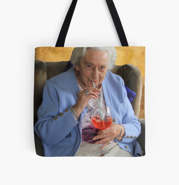 Aperol Spritz Allover-Print Tote Bag