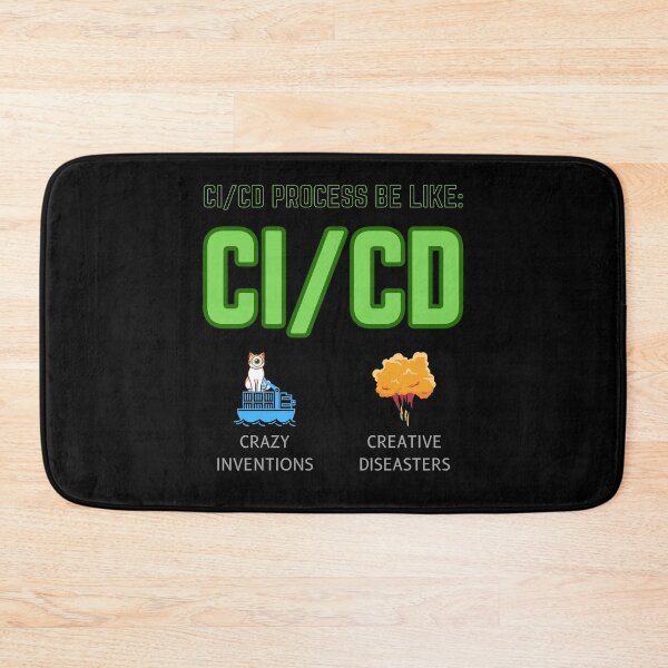 Item preview, CICD Process Funny Gifts for IT Professions designed and sold by CamaArt.