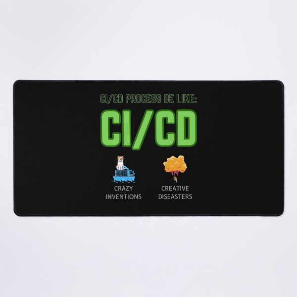 Item preview, CICD Process Funny Gifts for IT Professions designed and sold by CamaArt.