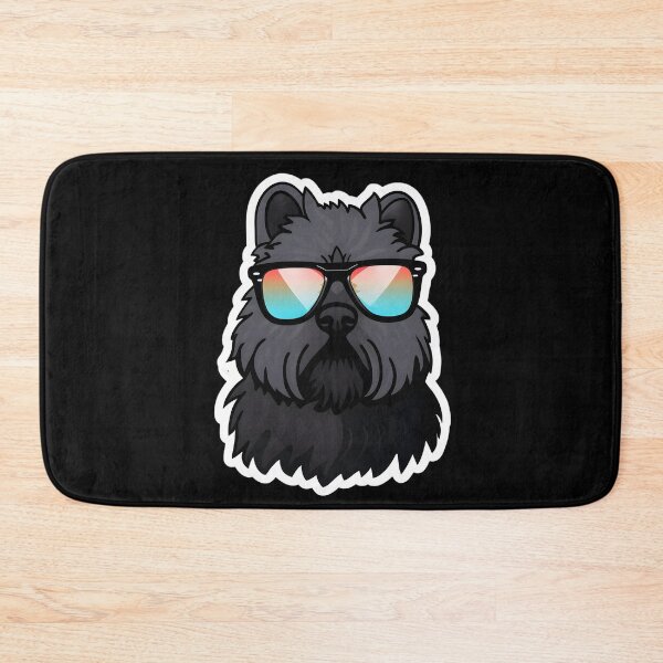 Item preview, Silly Glasses Bouvier des Flandres designed and sold by CUTEDOGGIEZ.