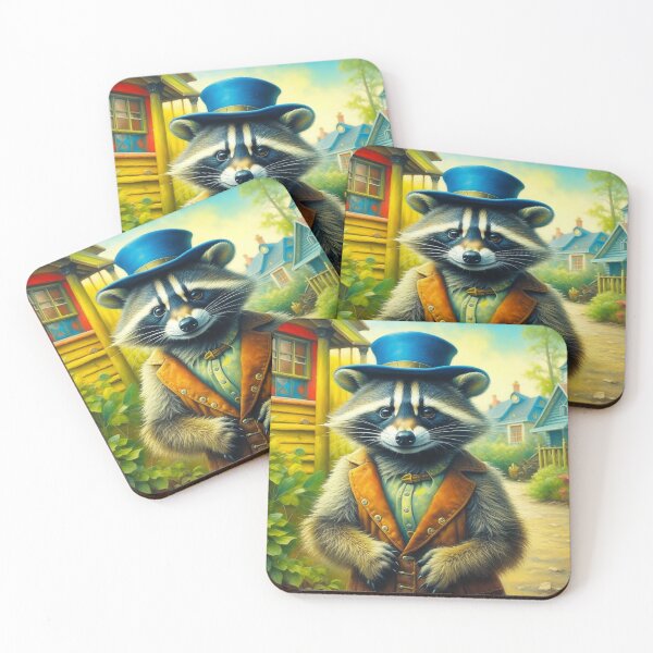 Item preview, Aurora Ascension Raccoon's Northern Lights Odyssey designed and sold by Daniel Dudgeon.