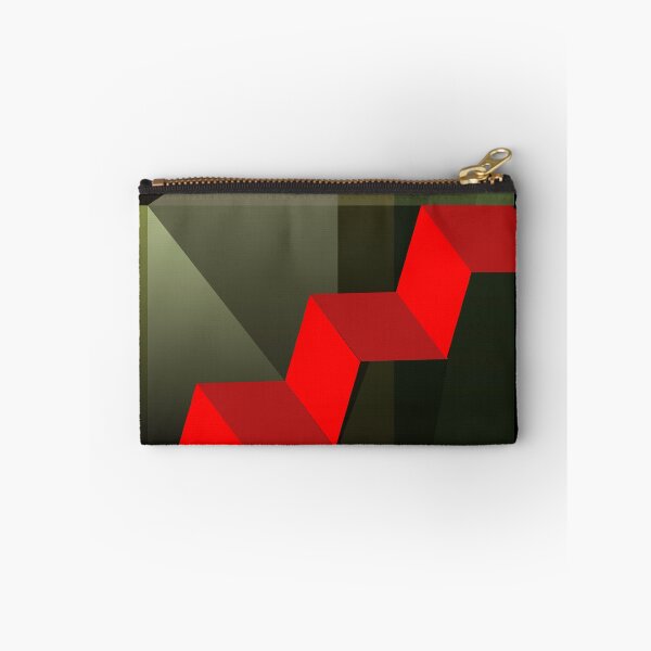Item preview, Red stairs in green space designed and sold by Yatoff.