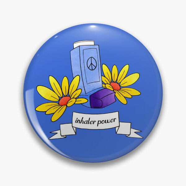 Item preview, Inhaler Power! - blue designed and sold by Chiara Filincieri.