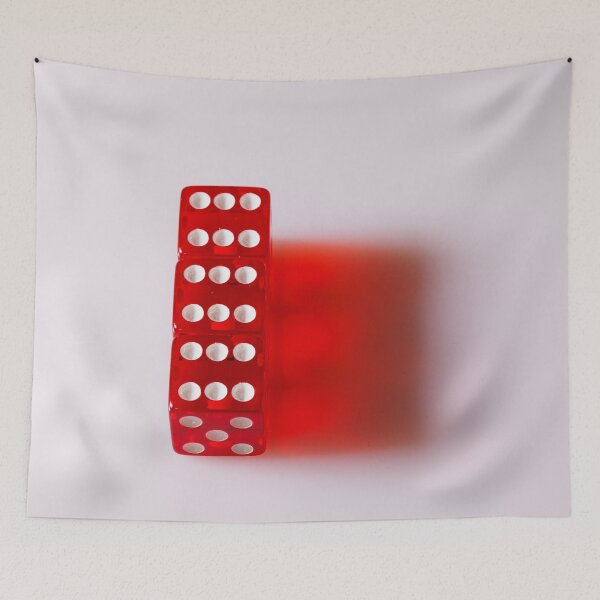 Item preview, A group of red 6-sided dice on a white backdrop designed and sold by Giuseppe Cammino.