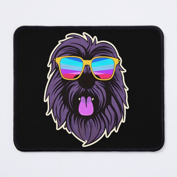 Item preview, Briard in Cool Sunglasses designed and sold by CUTEDOGGIEZ.