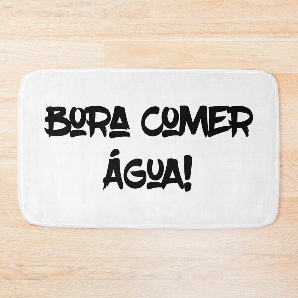 Item preview, Bora Comer Água! color black Bahia Brasil designed and sold by JaquelineGiulia.