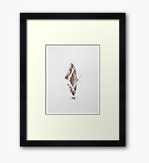 Kendrick Lamar Graphic "TO PIMP A BUTTERFLY" Framed Print