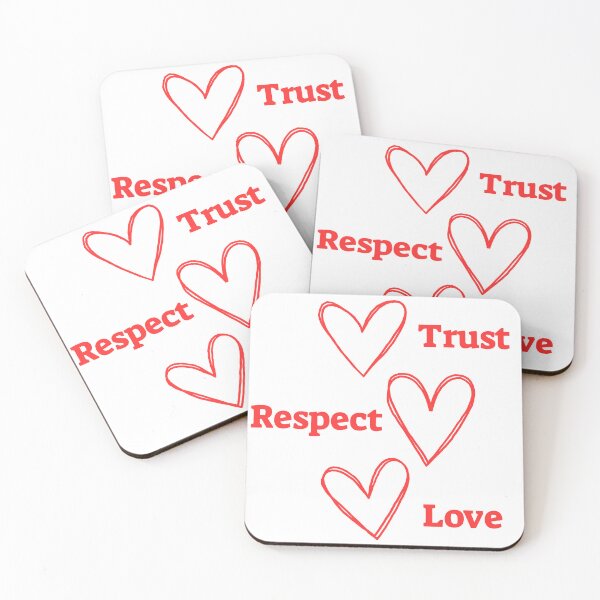 Item preview, Trust, Respect, Love designed and sold by Yossi Aharon.