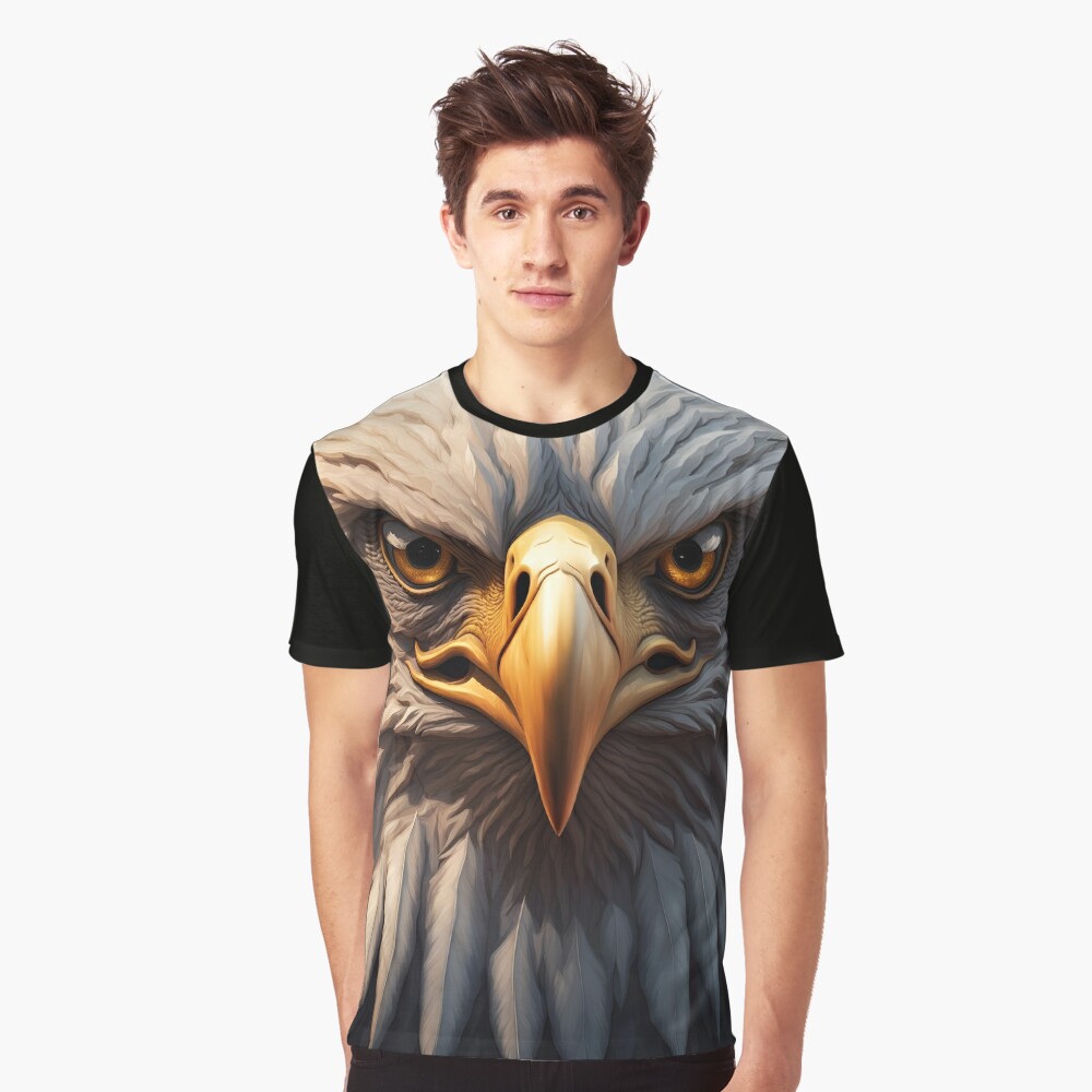 The Eagle, the Power from the Sky Graphic T-Shirt