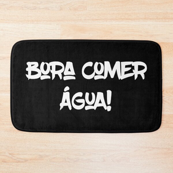 Item preview, Bora Comer Água! color white Bahia Brasil designed and sold by JaquelineGiulia.