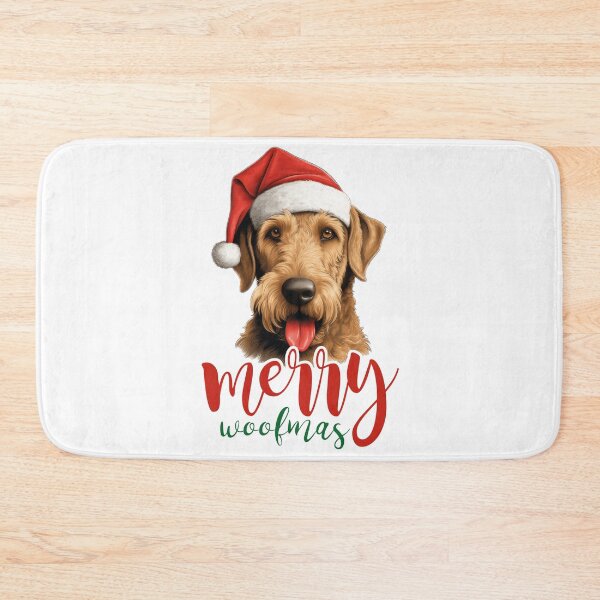 Item preview, Merry Woofmas : Christmas airedale designed and sold by Tmino-design.