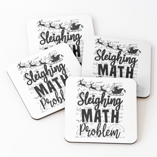 Item preview, Funny Sleighing Math Problem, Math Teacher Christmas 2024 designed and sold by ArtByKatti.
