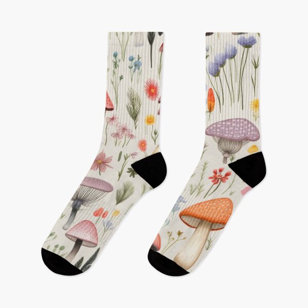 Item preview, Fungi Fantasia: A Mushroom Pattern Collection - Design 4 designed and sold by kawaiidoodlesuk.