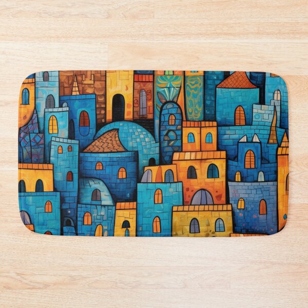 Item preview, Middle Eastern Moonlit Village designed and sold by whitecat23.