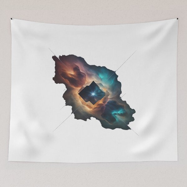 Item preview, Nebula Clouds Abstract #13 designed and sold by Qlutique.