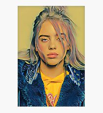Billie Eilish Painting Photographic Print