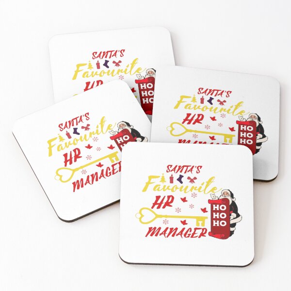 Item preview, Santa's Favorite HR Manager Human Resources Christmas designed and sold by KoumlisArt.