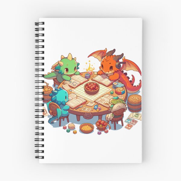 Item preview, Dragons Playing DnD designed and sold by dragongf.