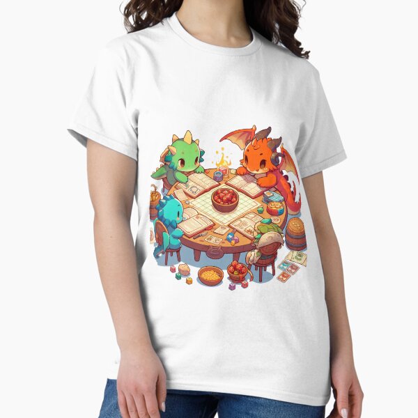 Item preview, Dragons Playing DnD designed and sold by dragongf.