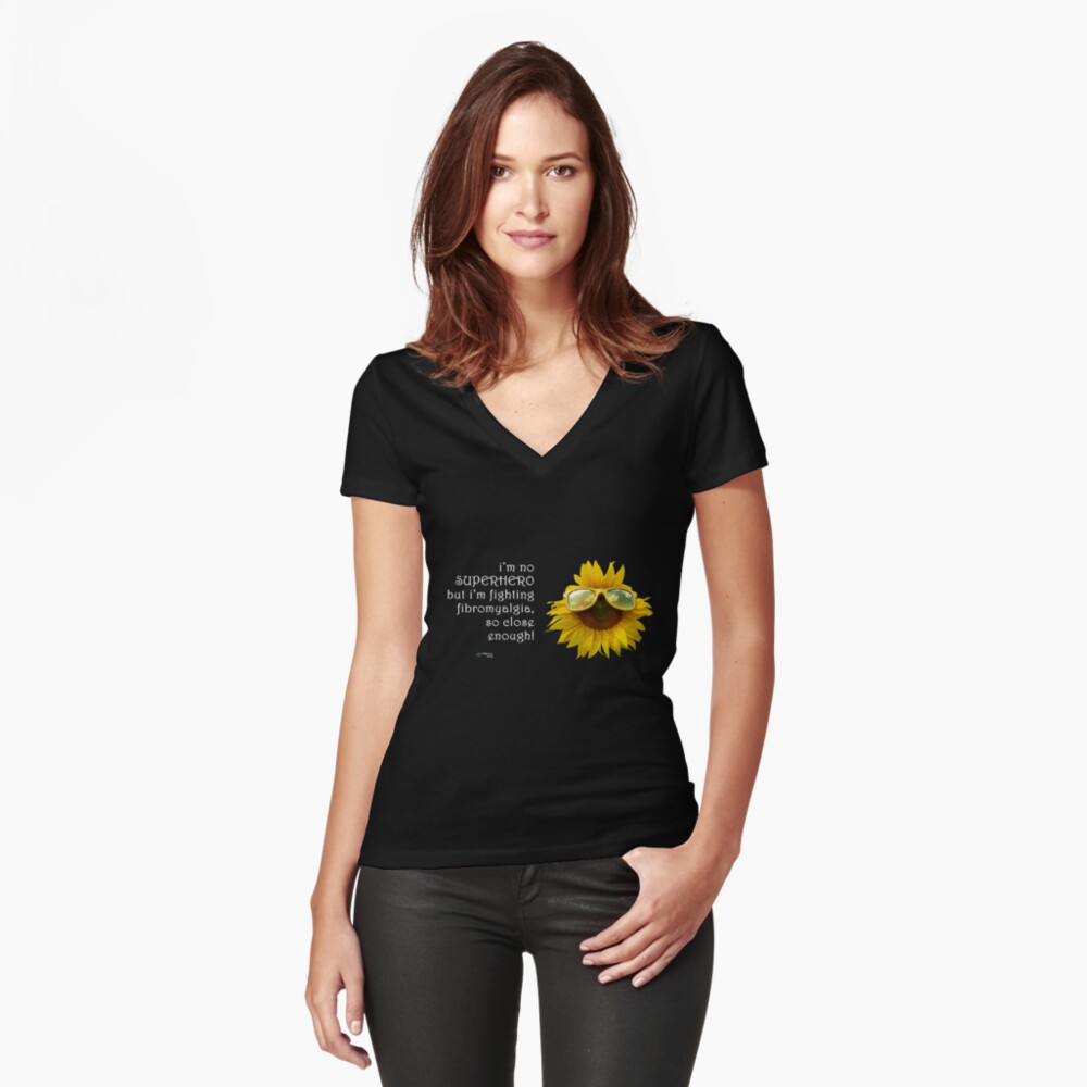 Item preview, Fitted V-Neck T-Shirt designed and sold by FABulous-living.