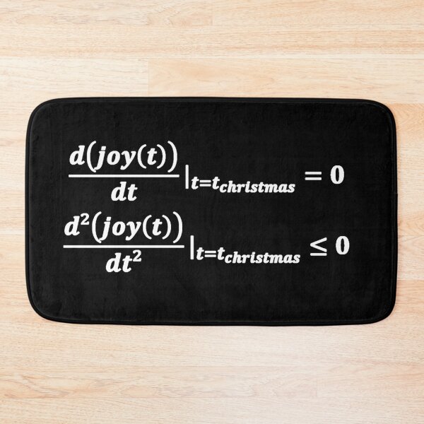 Item preview, Joy is always maximal in christmas, math christmas designed and sold by NoetherSym.