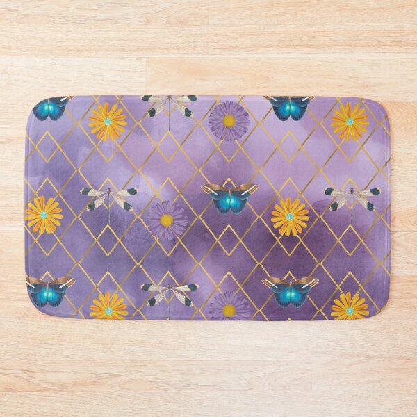 Item preview, gold geometric butterfly pattern designed and sold by Taloory.