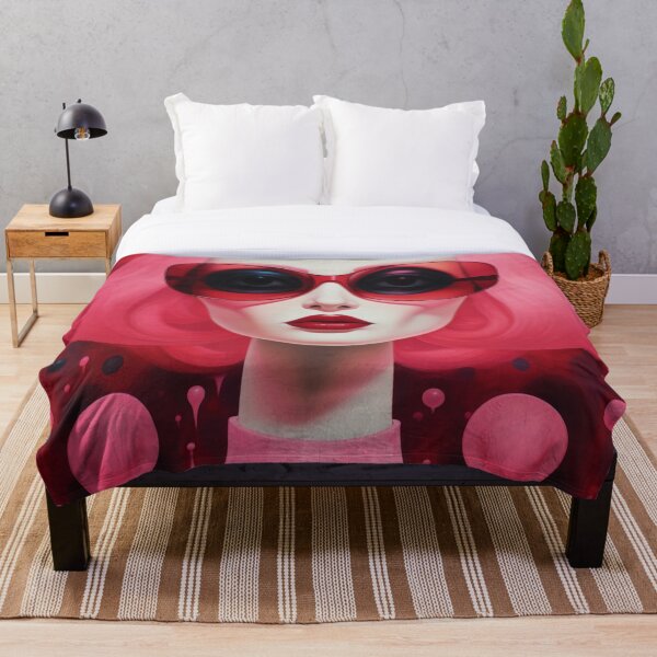 Artikelvorschau, Rosa Dame mit Brille entworfen und verkauft von whitecat23.