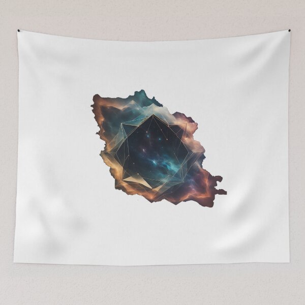 Item preview, Nebula Clouds Abstract #16 designed and sold by Qlutique.