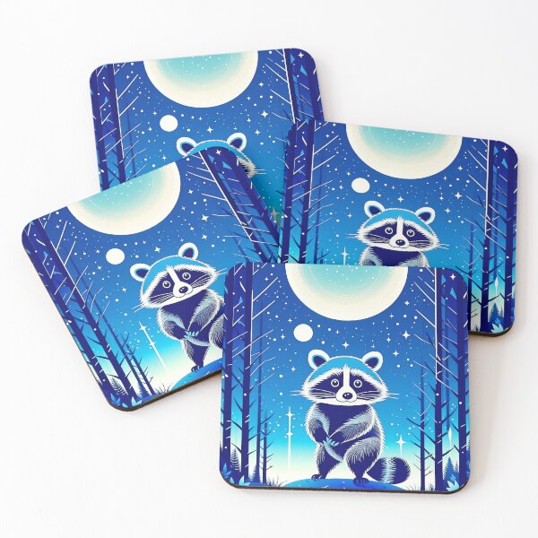 Item preview, Celestial Capers Astral Raccoon Galaxy Soiree Quest designed and sold by Daniel Dudgeon.