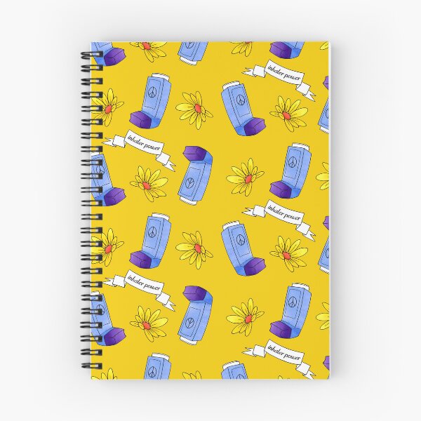 Item preview, Inhaler Power! - pattern - yellow designed and sold by Chiara Filincieri.