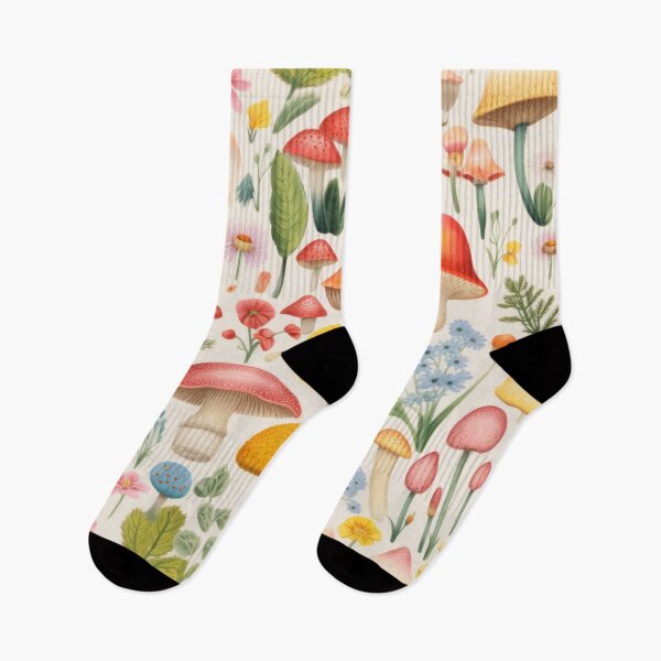 Item preview, Fungi Fantasia: A Mushroom Pattern Collection - Design 5 designed and sold by kawaiidoodlesuk.